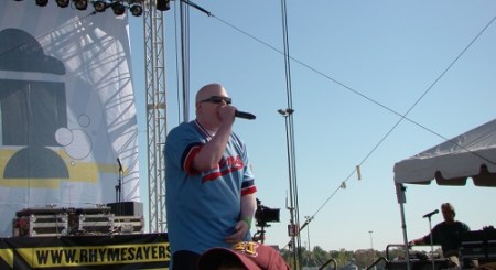 Brother Ali spitting "Good Lord", Courtesy of Erik Burg