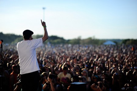 Slug rocking the hometown crowd