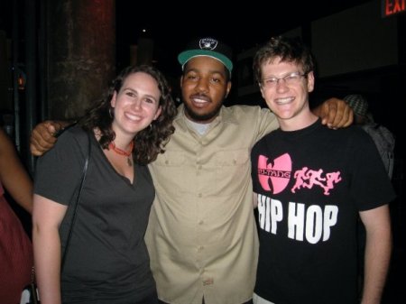 Me, Chuck Inglish, and my friend Sam